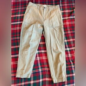 Madewell Women's Cargo Pants - Light Green